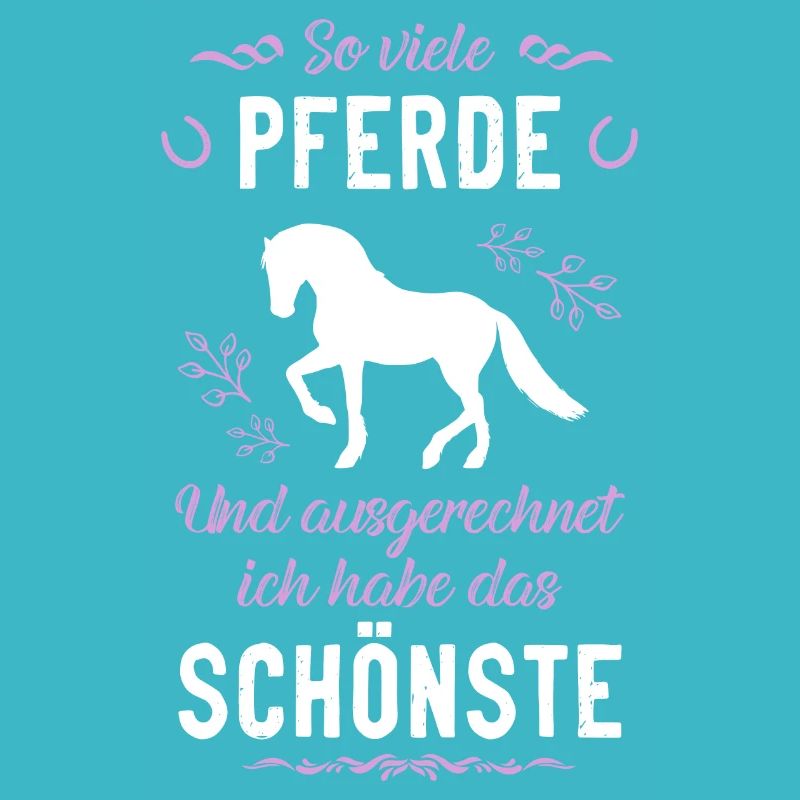 Netter Stall Spruch, Pferde Geschenk