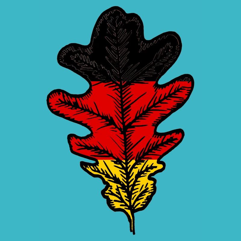 drapeau feuille de chêne