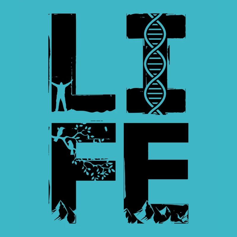 LIFE , a four letter word - Geschenkidee