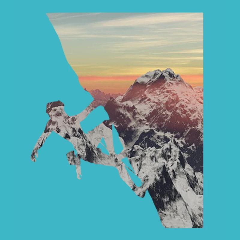 Climber mountains