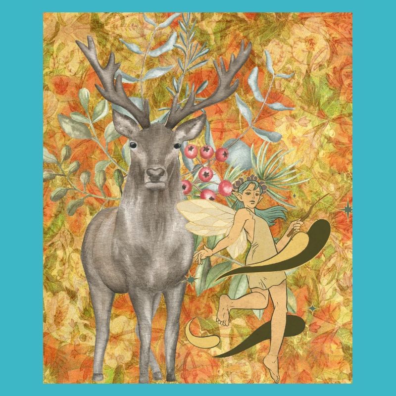 Forêt imaginaire elfe