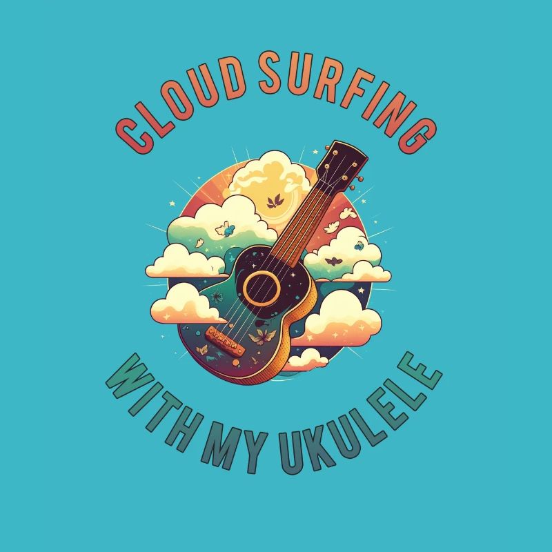 Cloud Surfing avec mon ukulélé - Dire, Idée