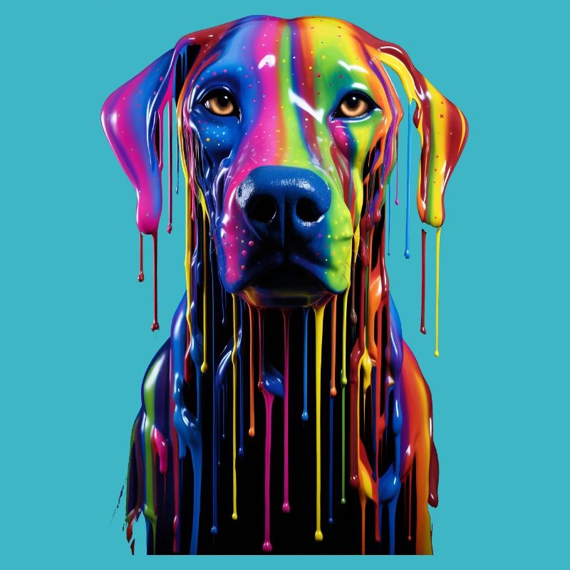 Rainbow Dog
