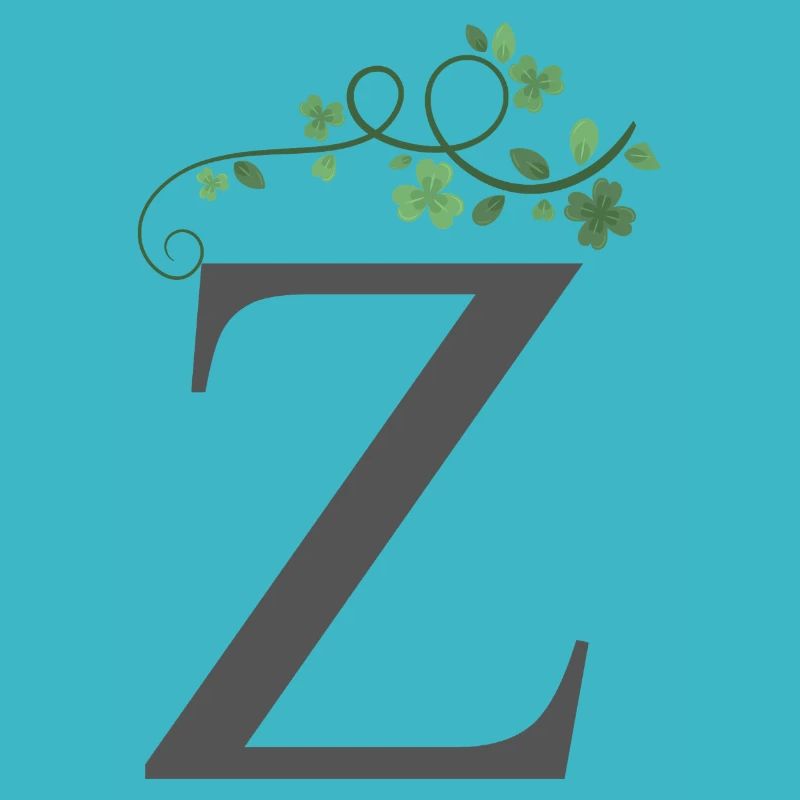Z with Shamrocks