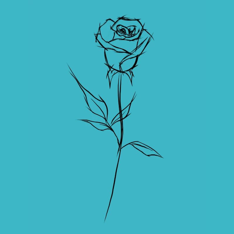 Rose "black"