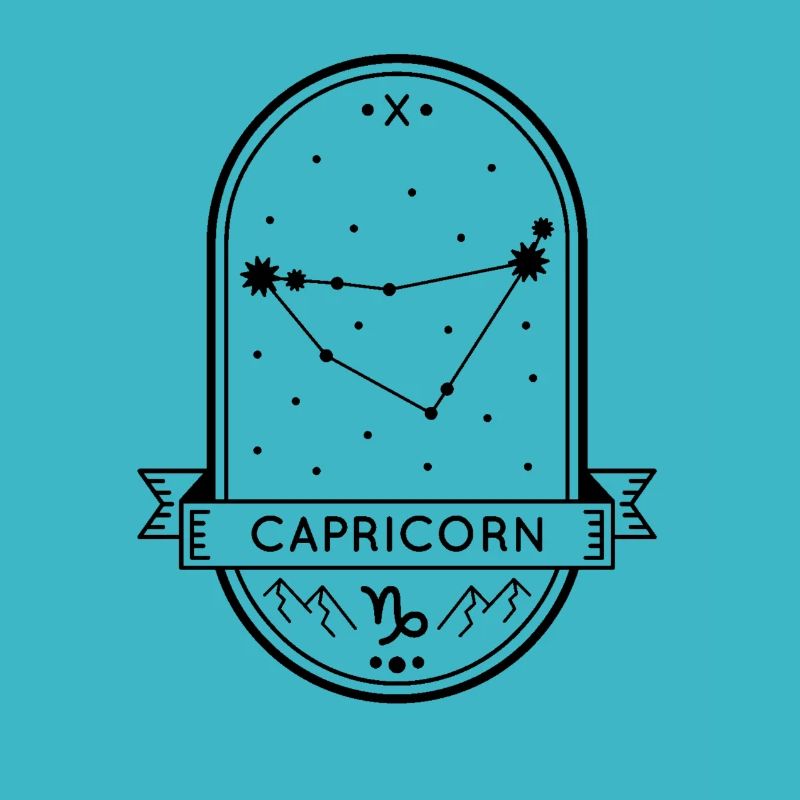 Capricorn Sternbild Sternzeichen Steinbock