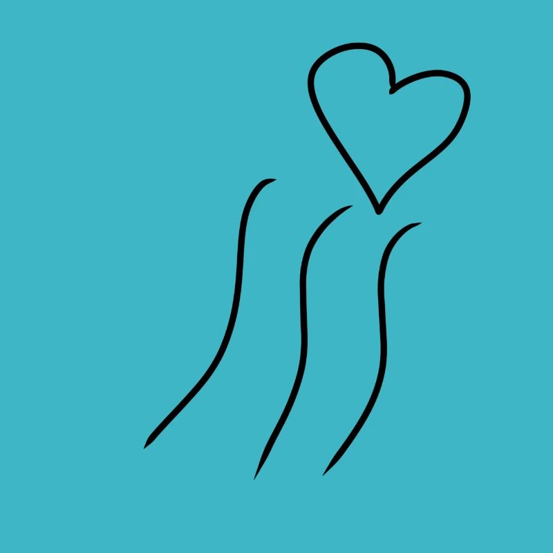 Lines Line Heart Shape Love