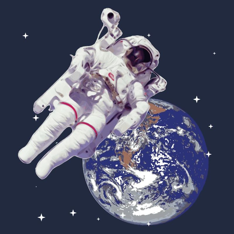 Astronaute dans l'espace