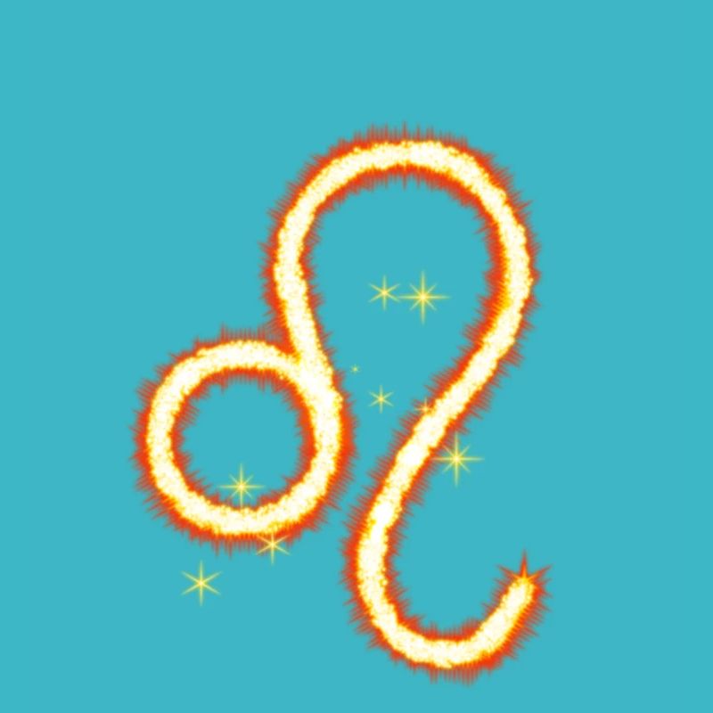 Löwe Symbol Sternzeichen Feuer