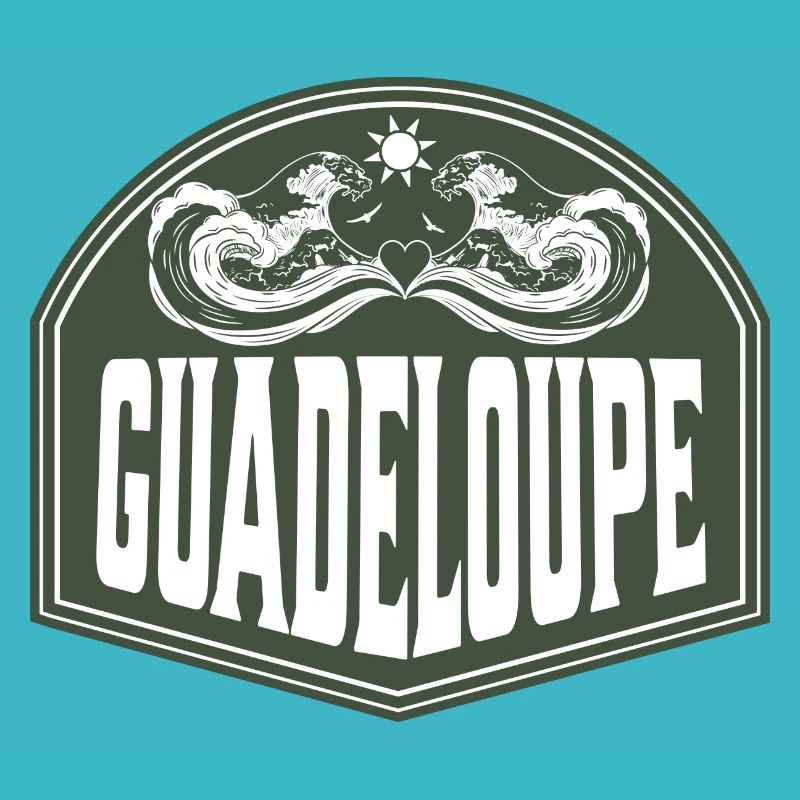 Guadeloupe Caribbean Ocean Waves