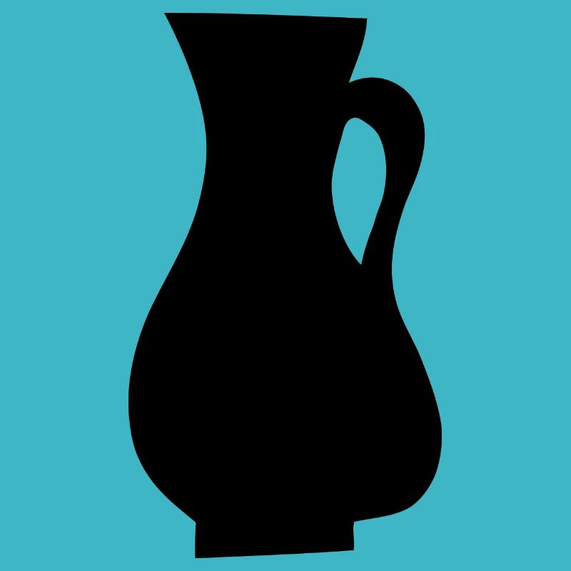 Abstrakte Kunst Objekt Kanne Geschenkidee