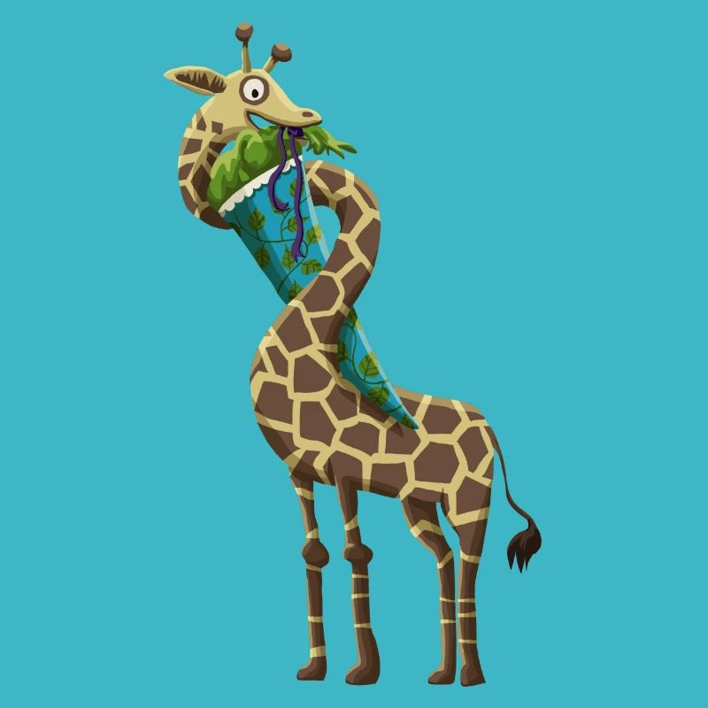 Cône d’école de girafe