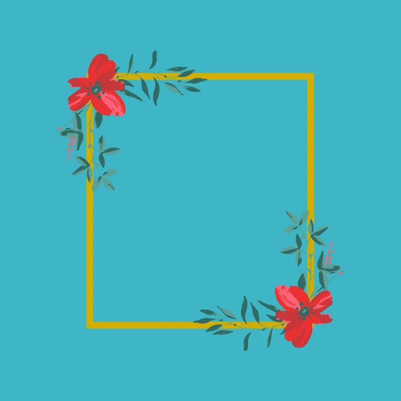 Blumen Rahmen