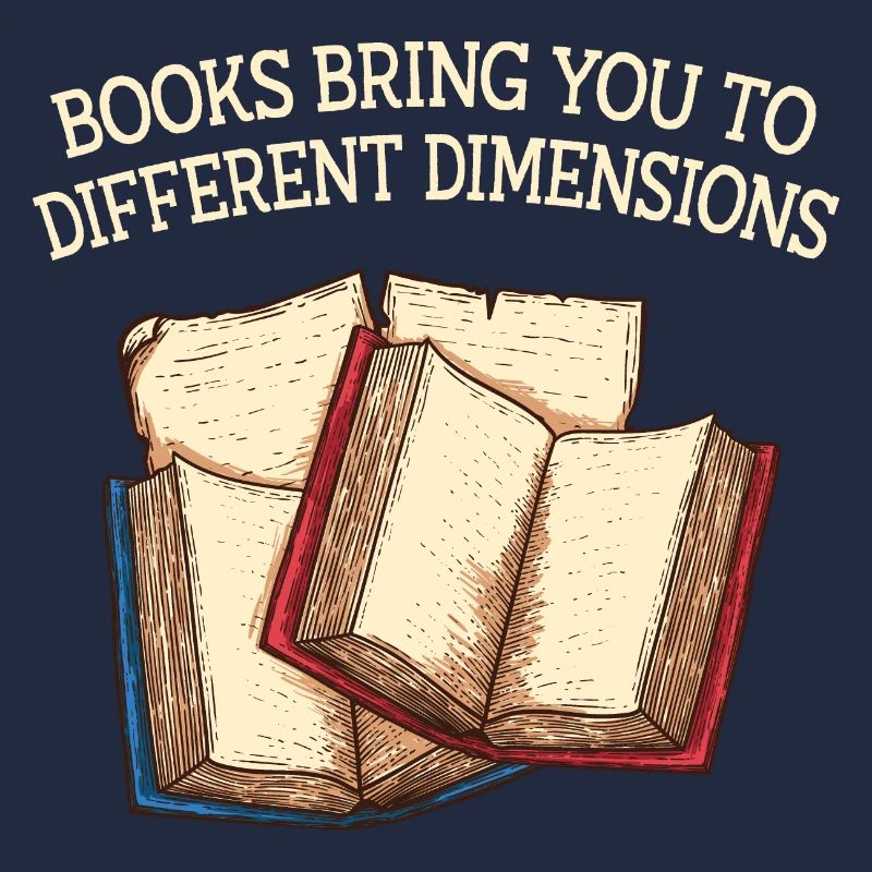 Books take you to different dimensions