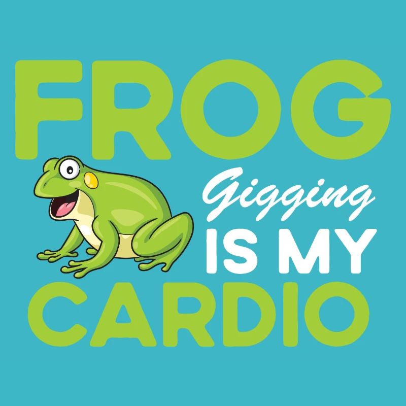 Frog catcher drôle citation catch frog -gigging