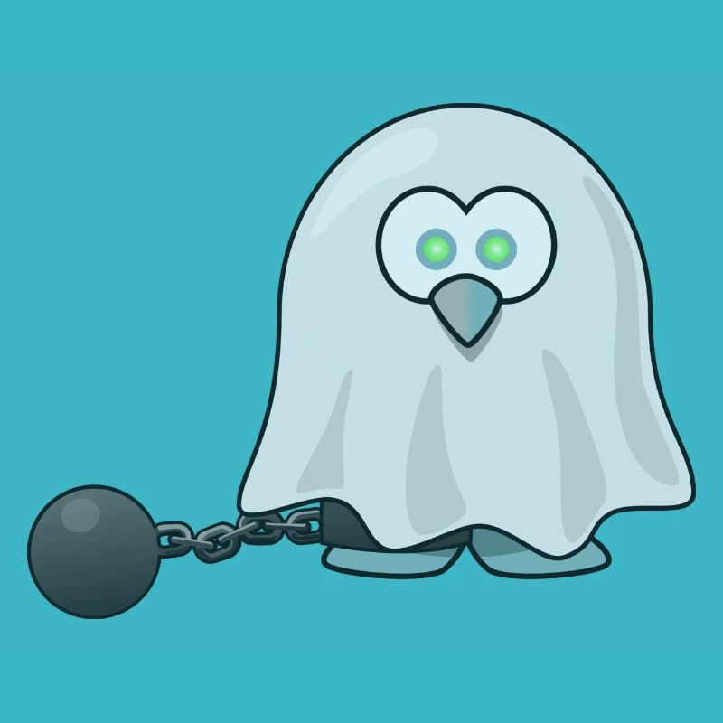 Ghost and his ball