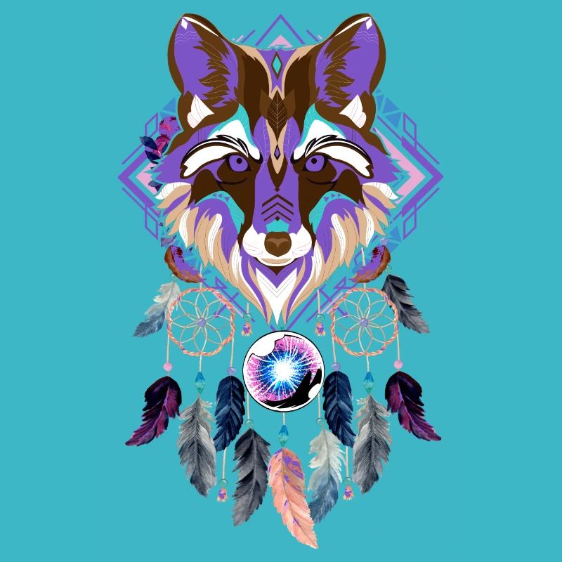 Dream Catcher Wolf
