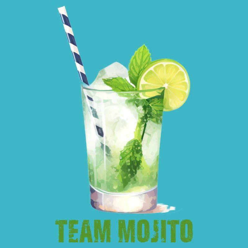 Team Mojito Cocktail Long Drink