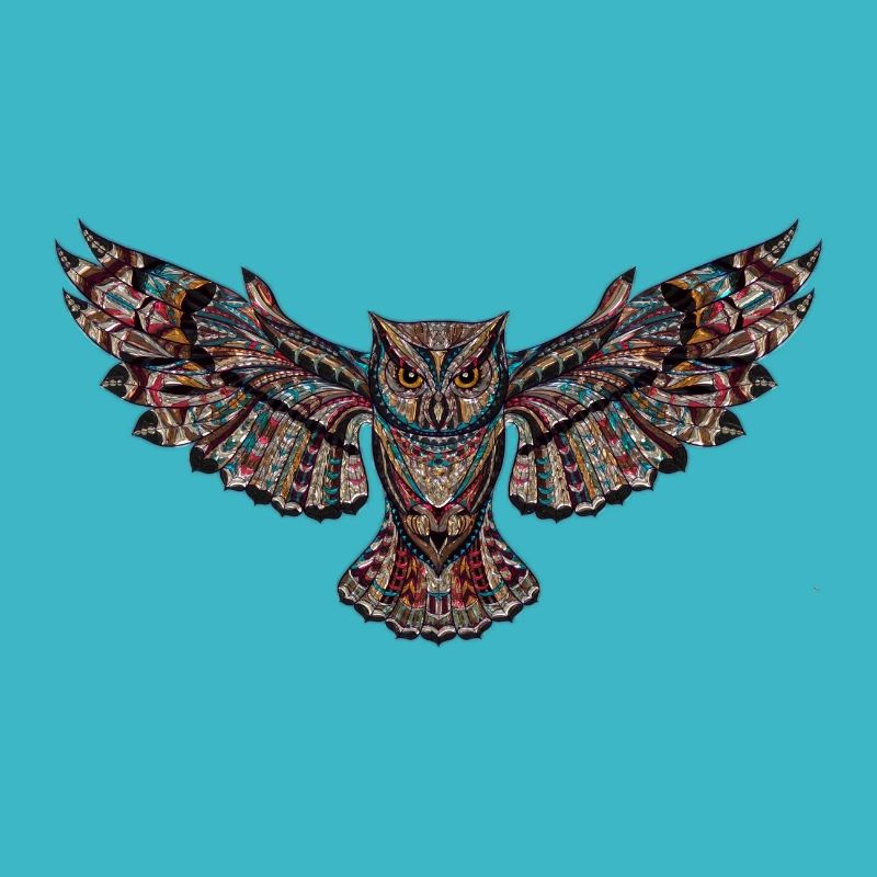 Loli die dekorierte Eule