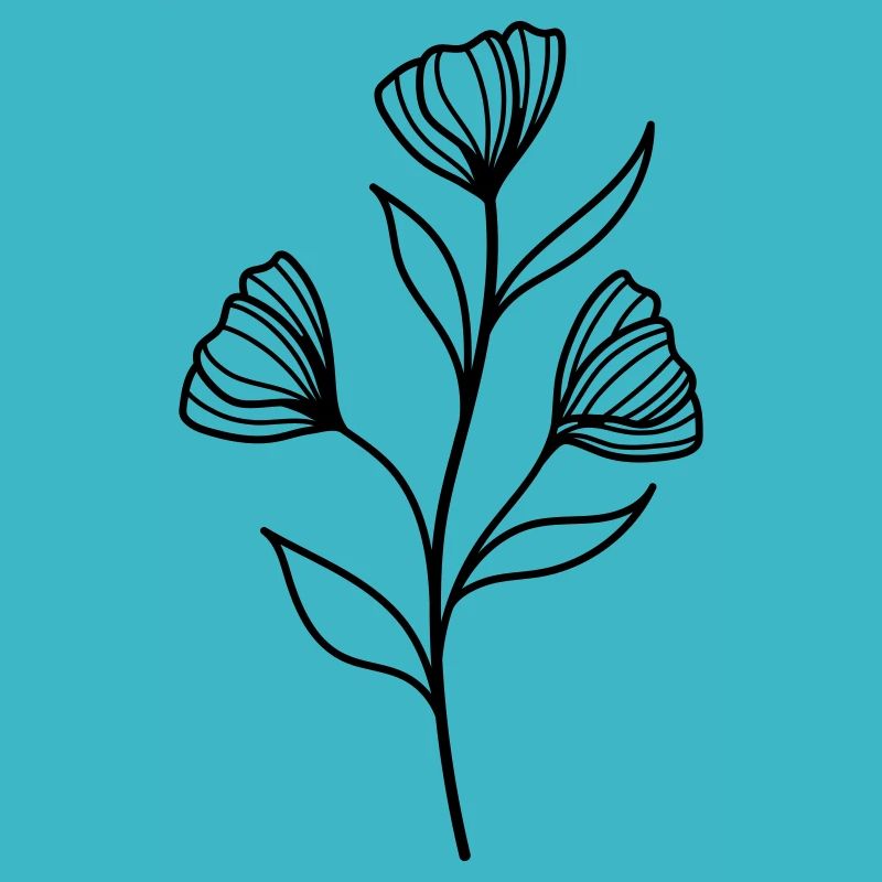 simple Wildblume