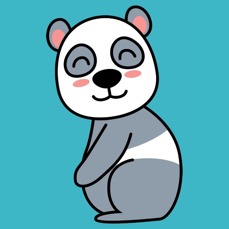 Panda Comic Animal