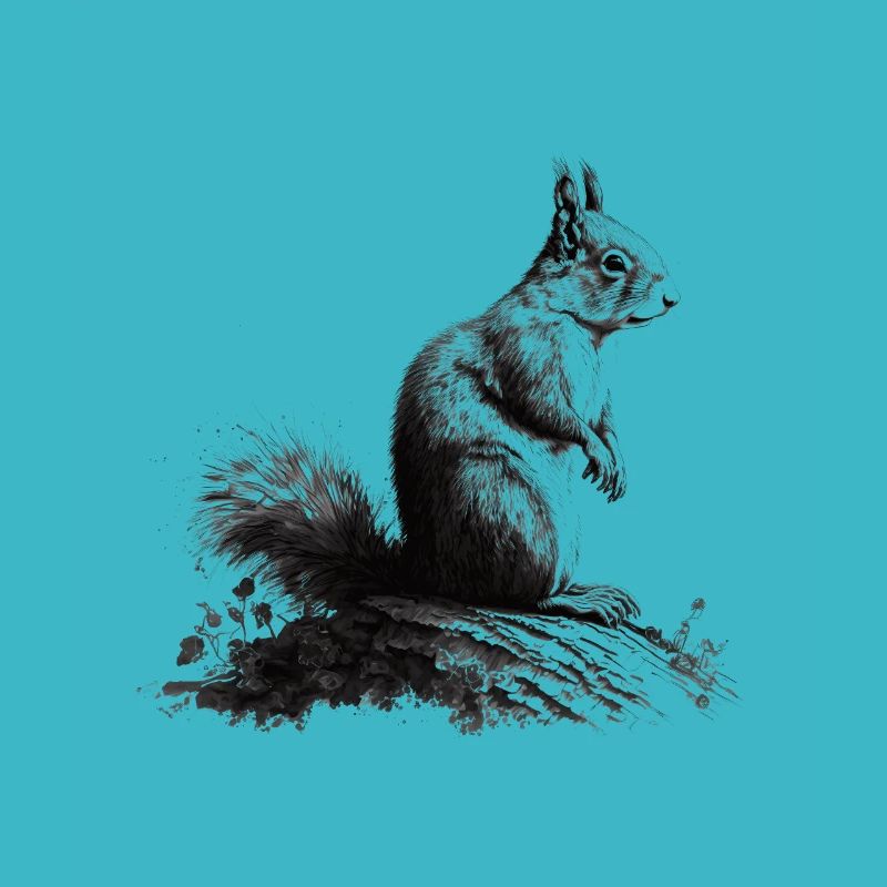 Eichhörnchen-kunst