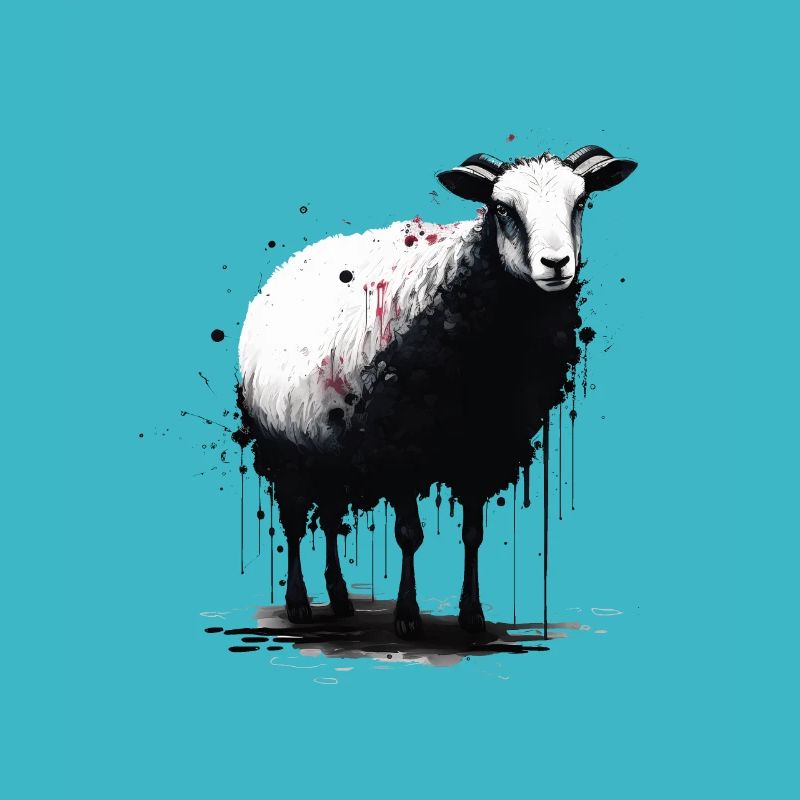 Schaf Schablone Art.-nr