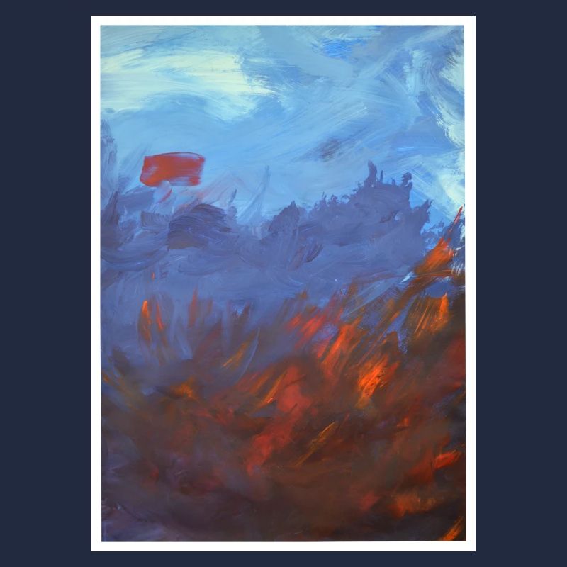 Original Art Print "Sturmsee"