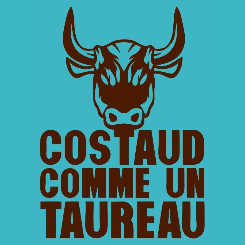 costaud comme un taureau expression
