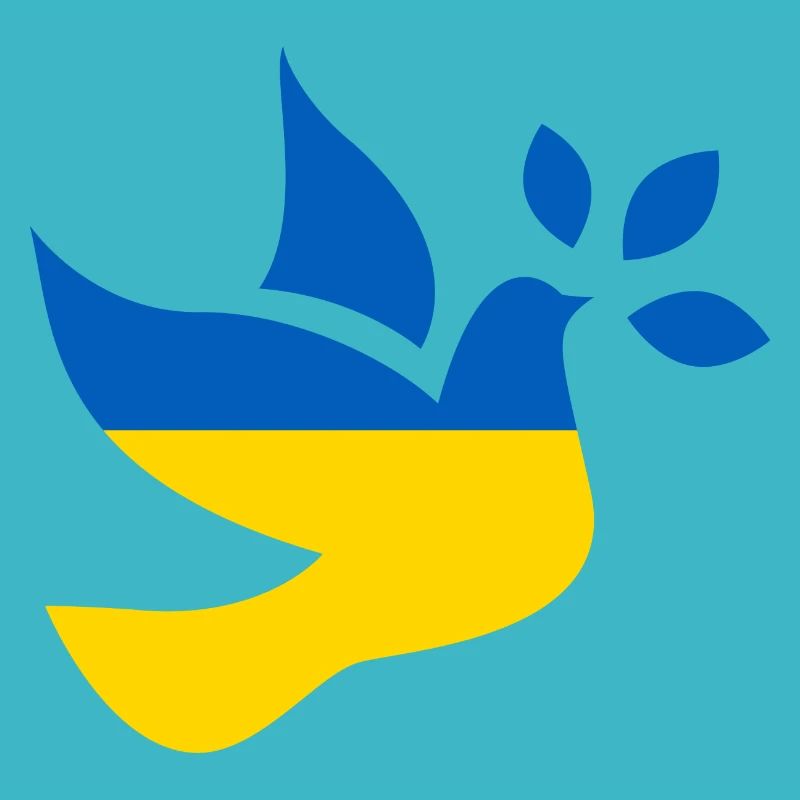Krieg in der Ukraine - Friedenstaube