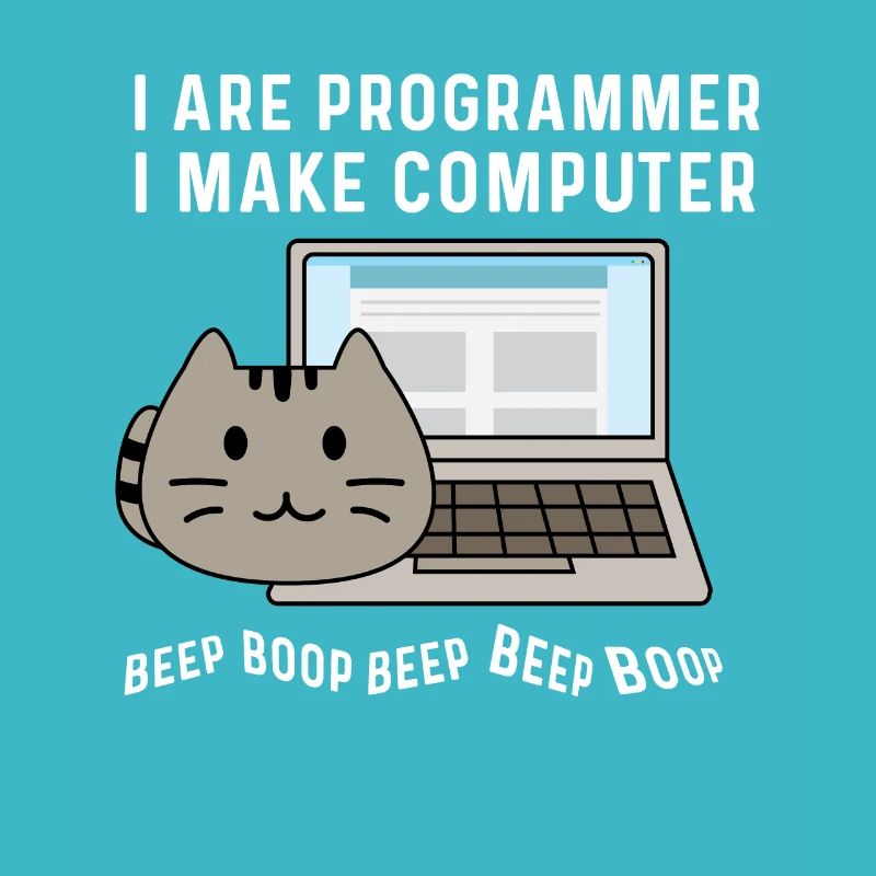 Piepton Piepton Boop. Informatikprofessor Geschenk