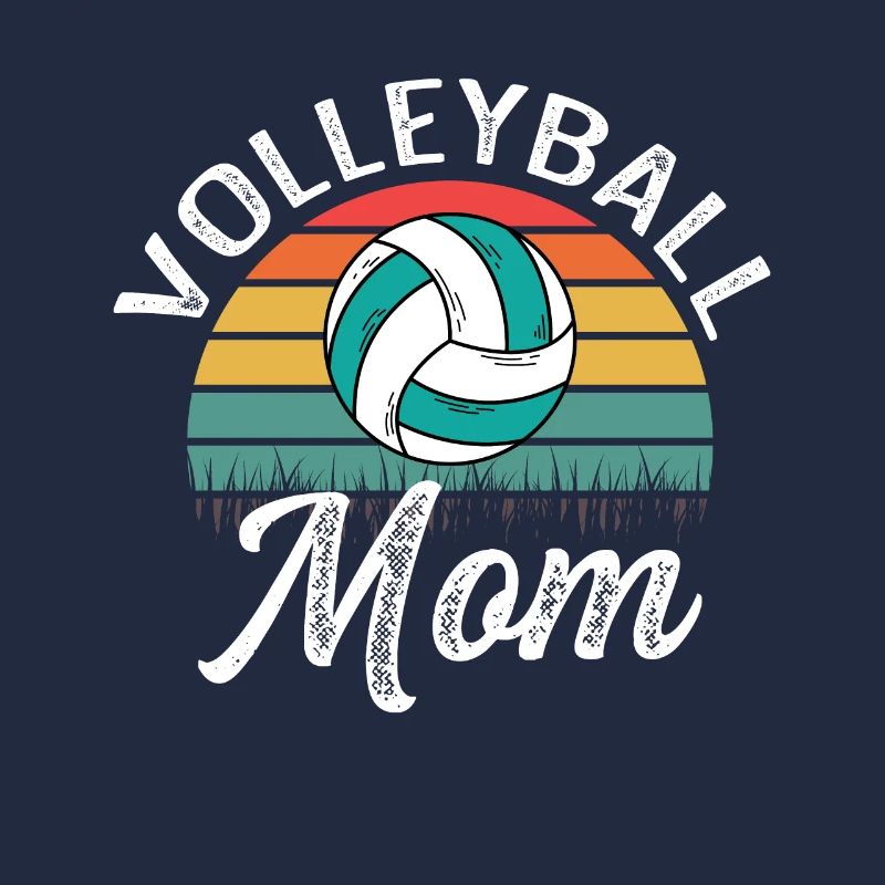 Volleyball-Mama. Talentierte Mutter Gift