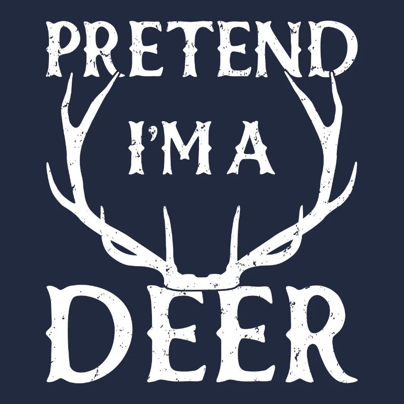 Stellen Sie sich vor, ich bin eine Hirschjagd