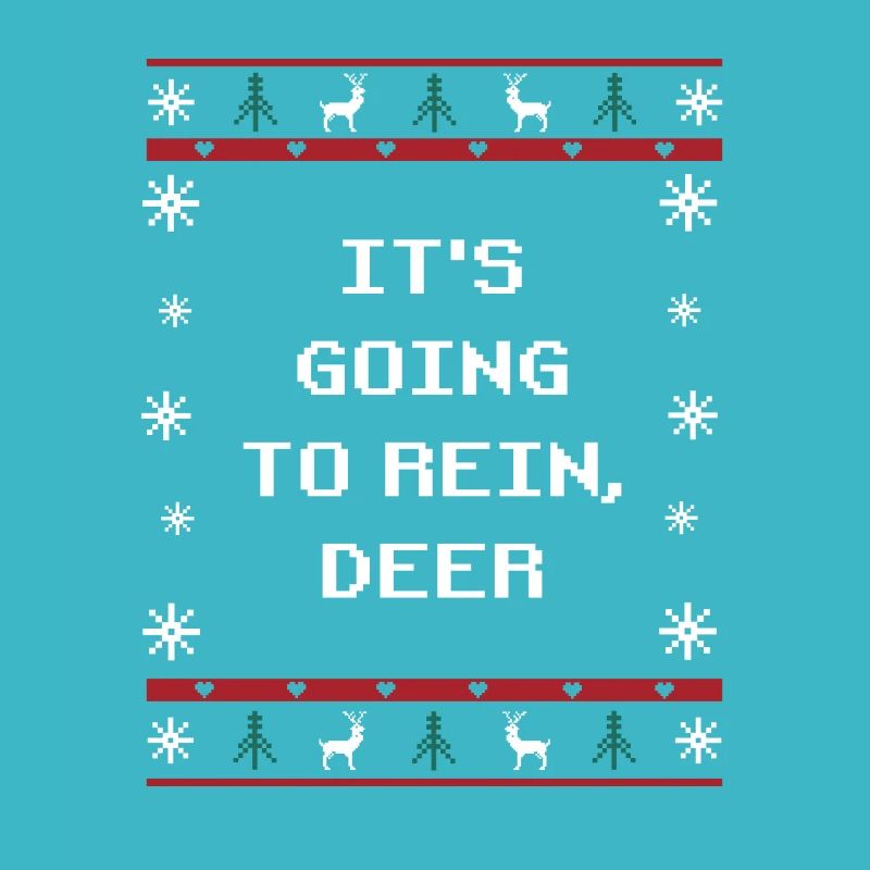 It's Going to Deer Christmas Dad Jokes Christmas Pun