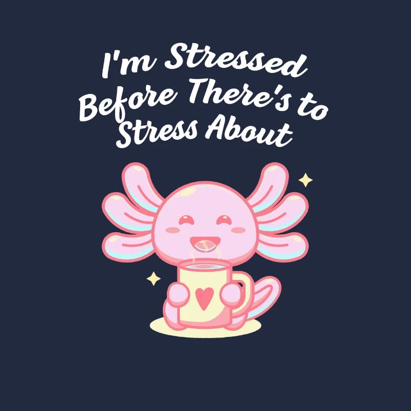 Ich bin gestresst, bevor Stress introvertiert nerd