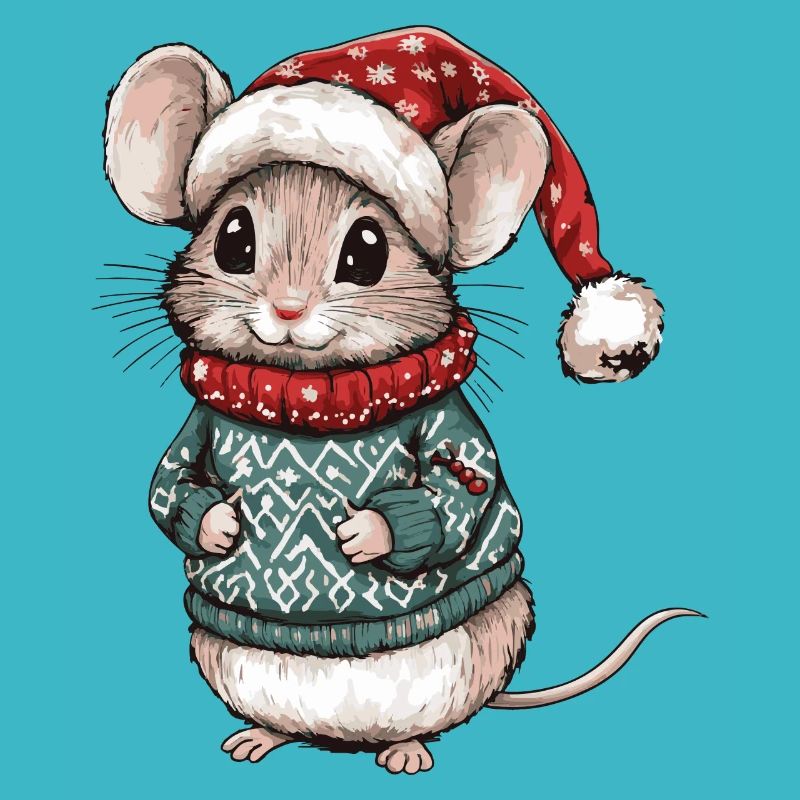 Maus Weihnachten Comic