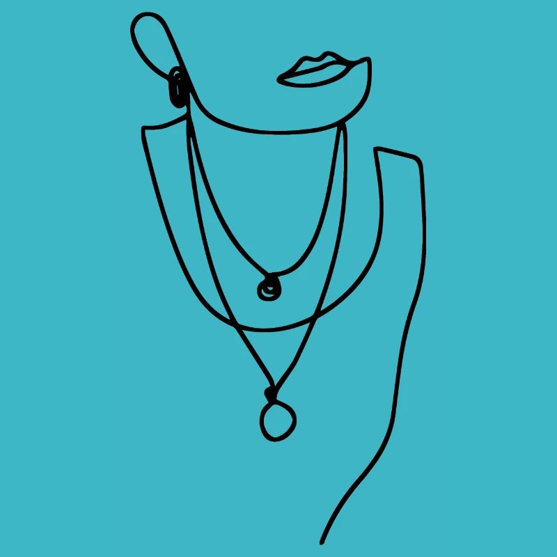 Frauen Line Art