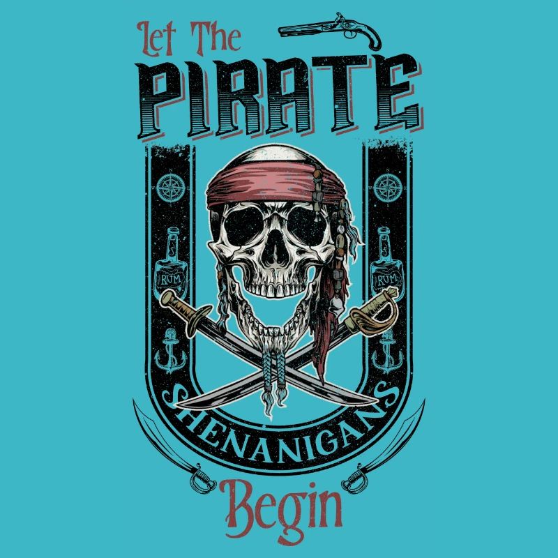 Let The Pirate Shenanigans Begin Tattoo Style