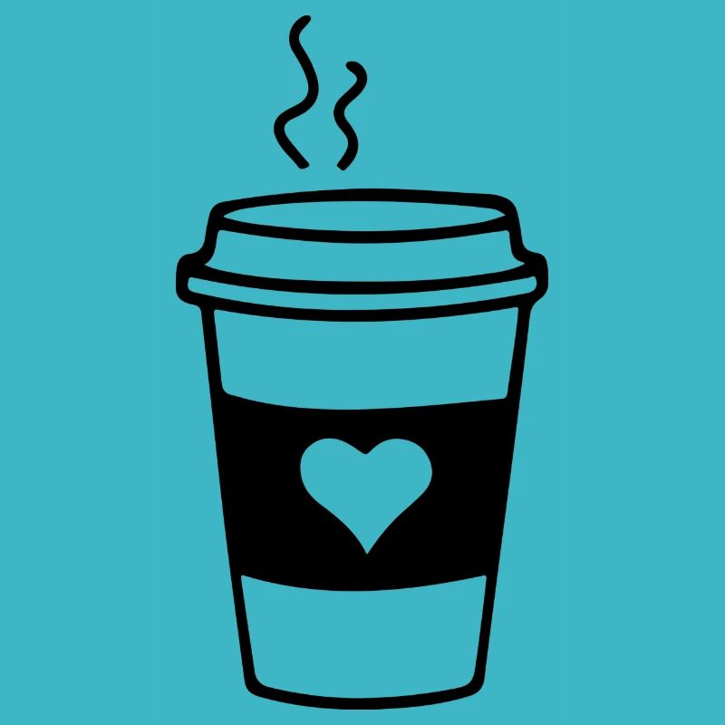 Kaffeebecher Liebe