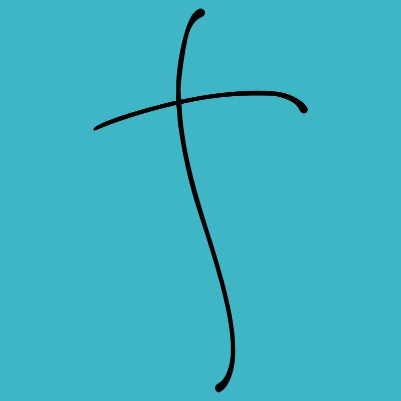 Plain Cross Line