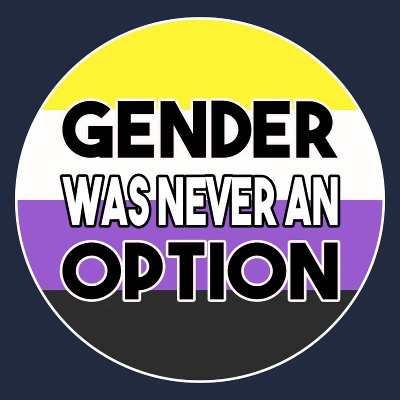 Non-binary nonbinary gender nonbinary saying
