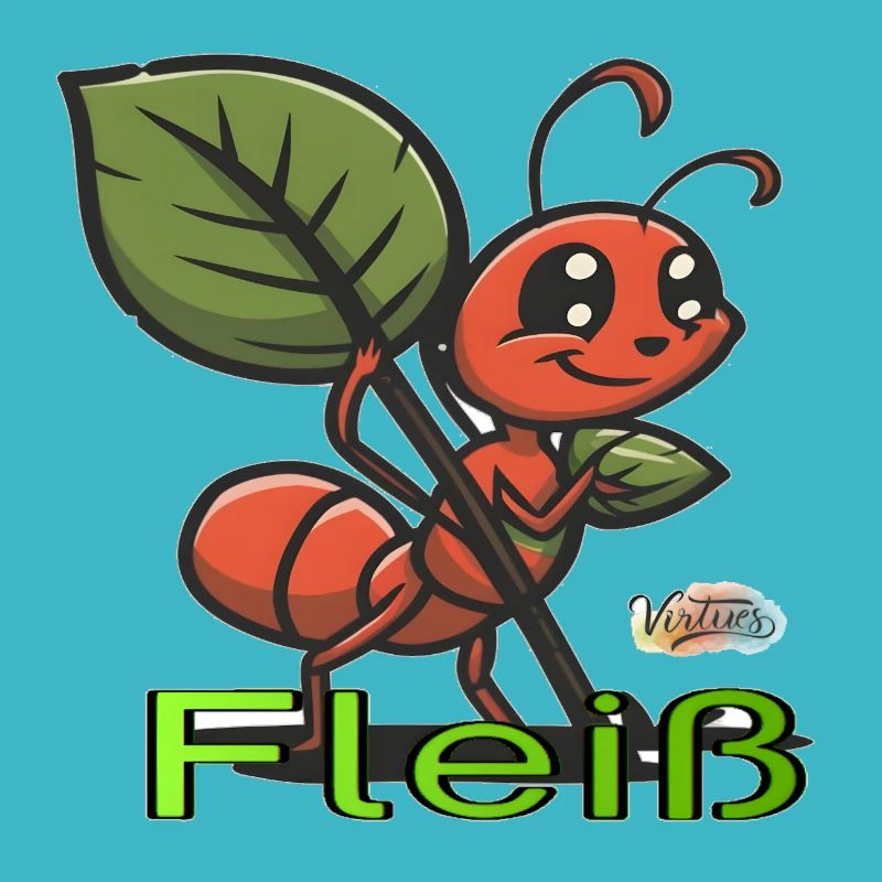 Werte mit Tieren: FLeiß