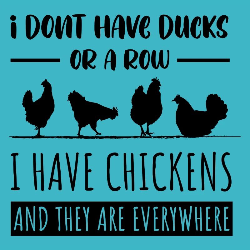 Conception drôle de poulets et de coqs