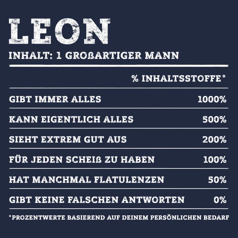 Leon Great Man First Name
