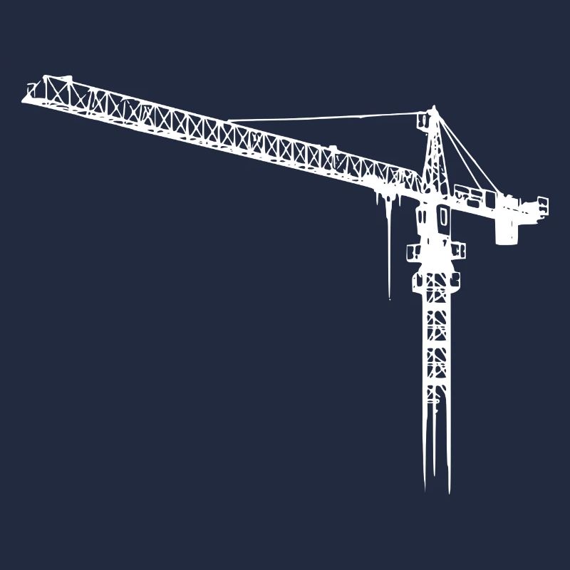 Kran, Turmdrehkran, crane No.: 2 hell (Bitmap)