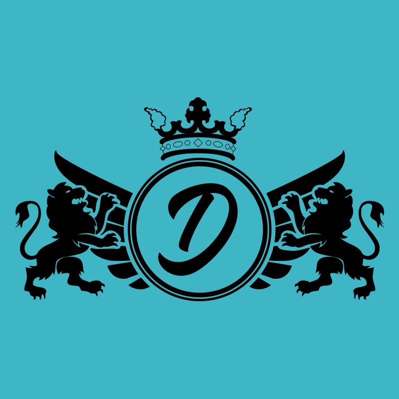 letter D coat of arms
