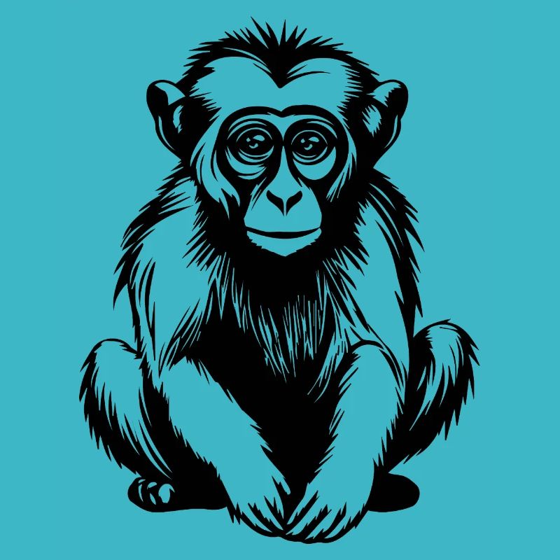 Affe Affen Affengesicht Dschungel