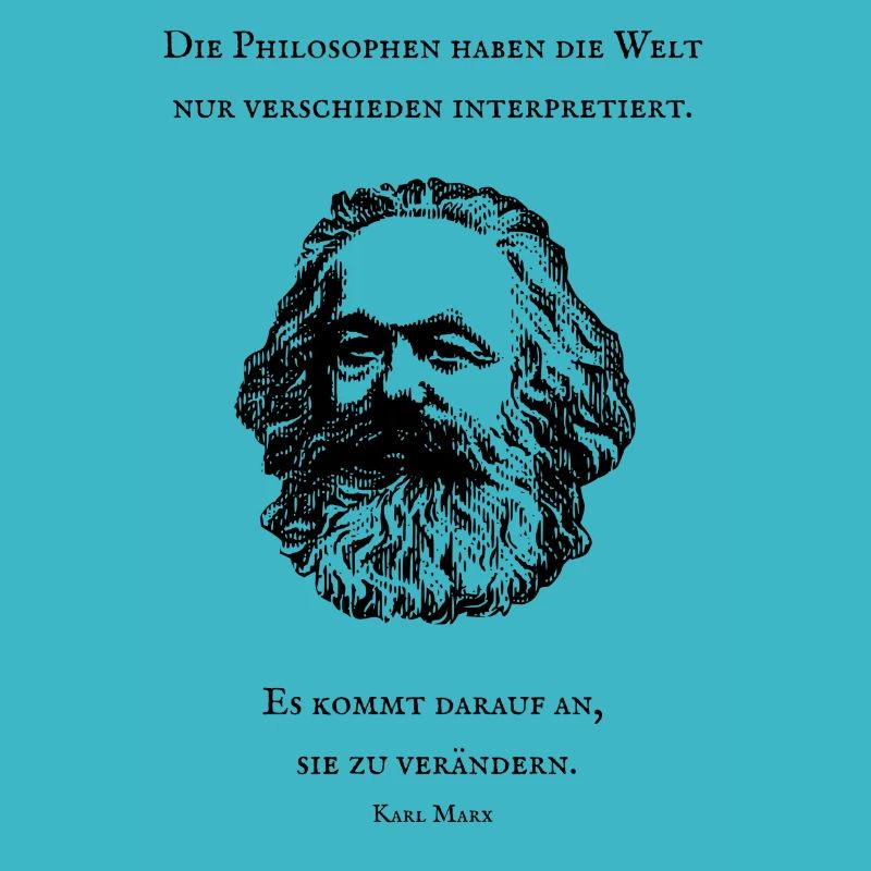 Karl Marx Spruch Zitat Revolution Welt verändern