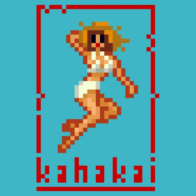 Plage de Pixel Pinup