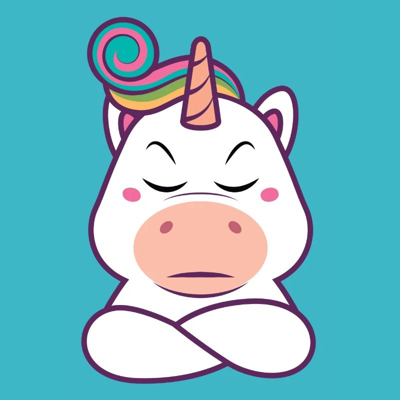 Bockiges Einhorn Geschenk